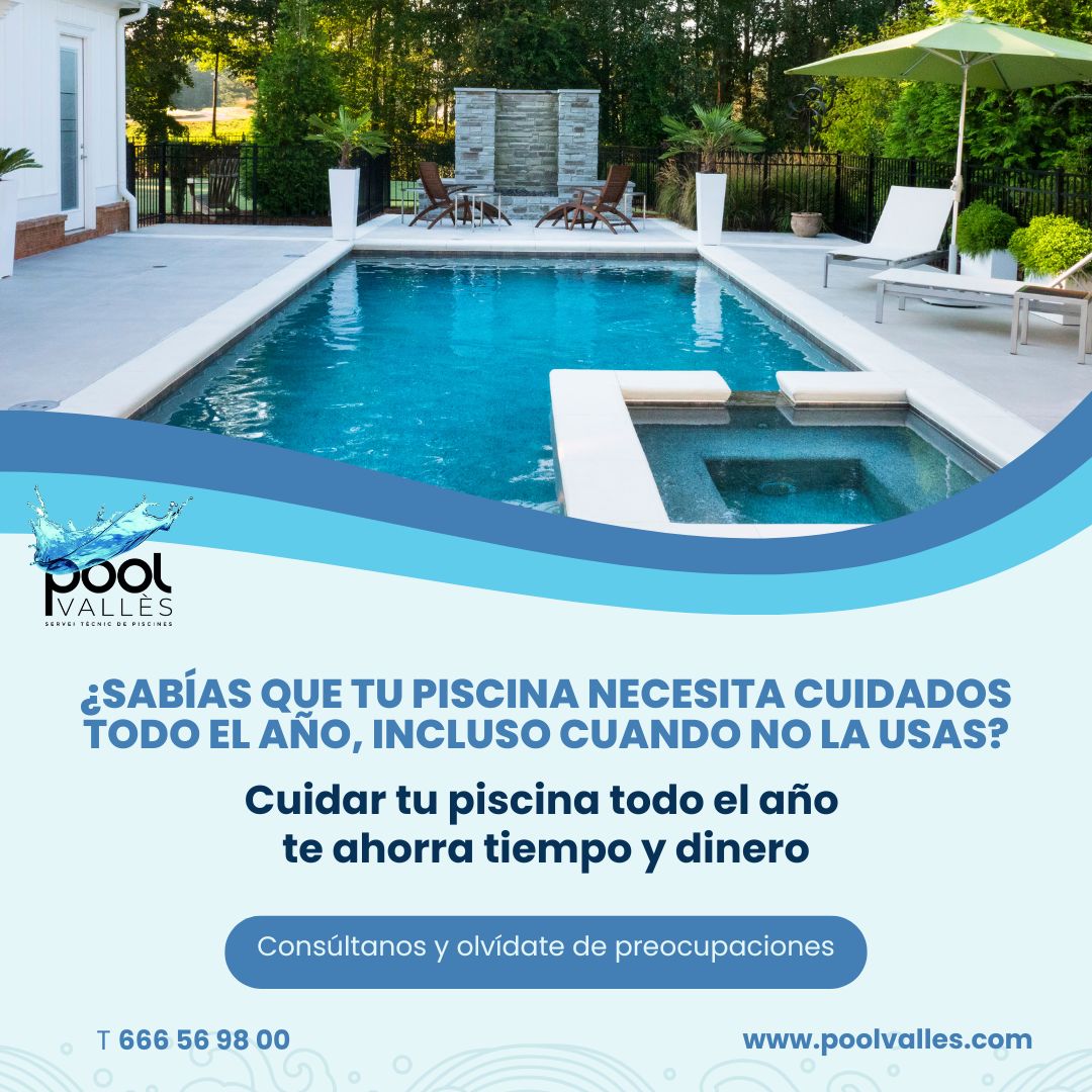 Mantenimiento anual de una piscina